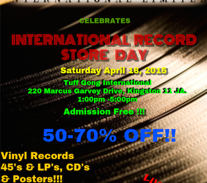 2015 International Record Store Day
